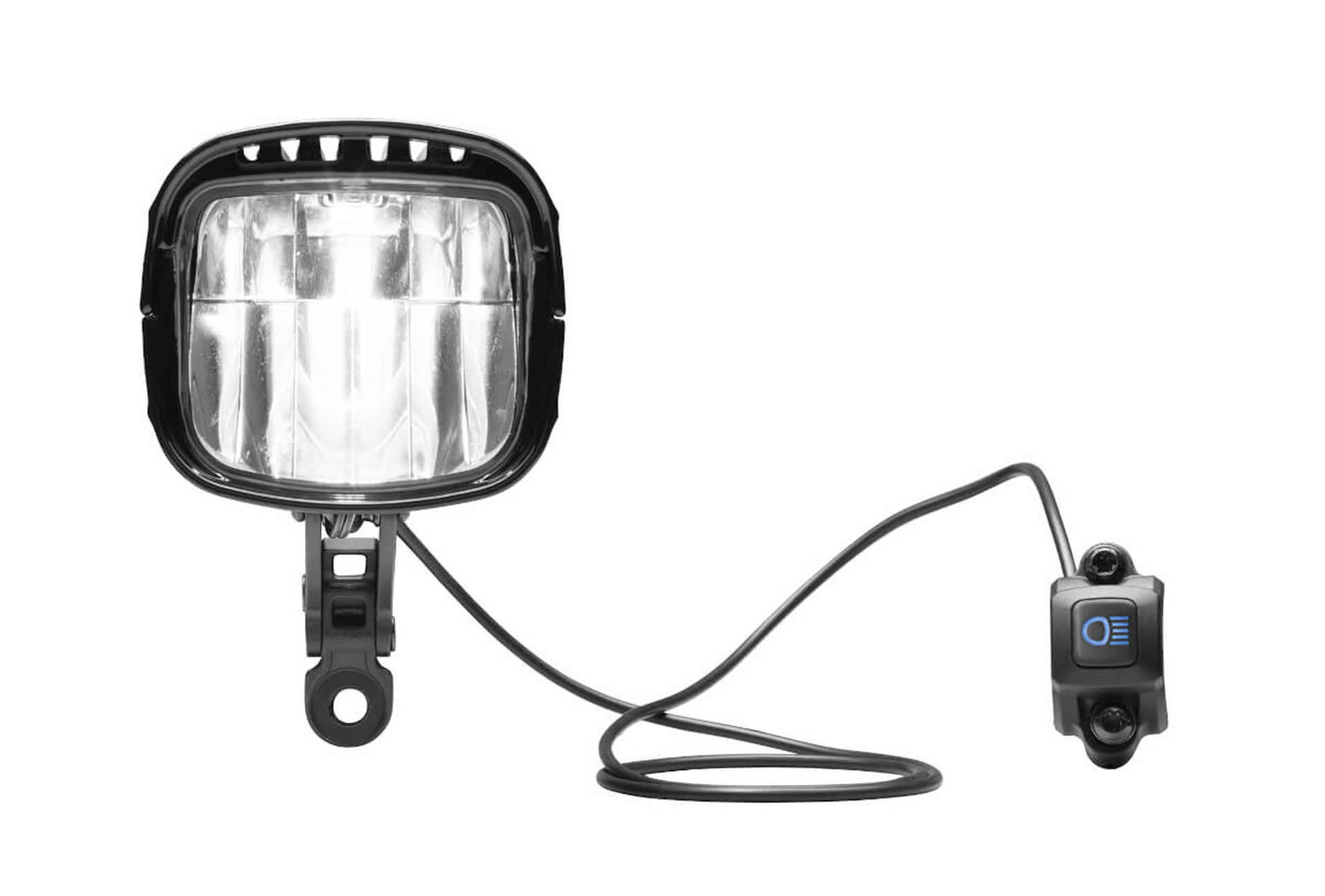 Scheinwerfer Lumotec IQ-XL  Highbeam 300 Lux schwarz