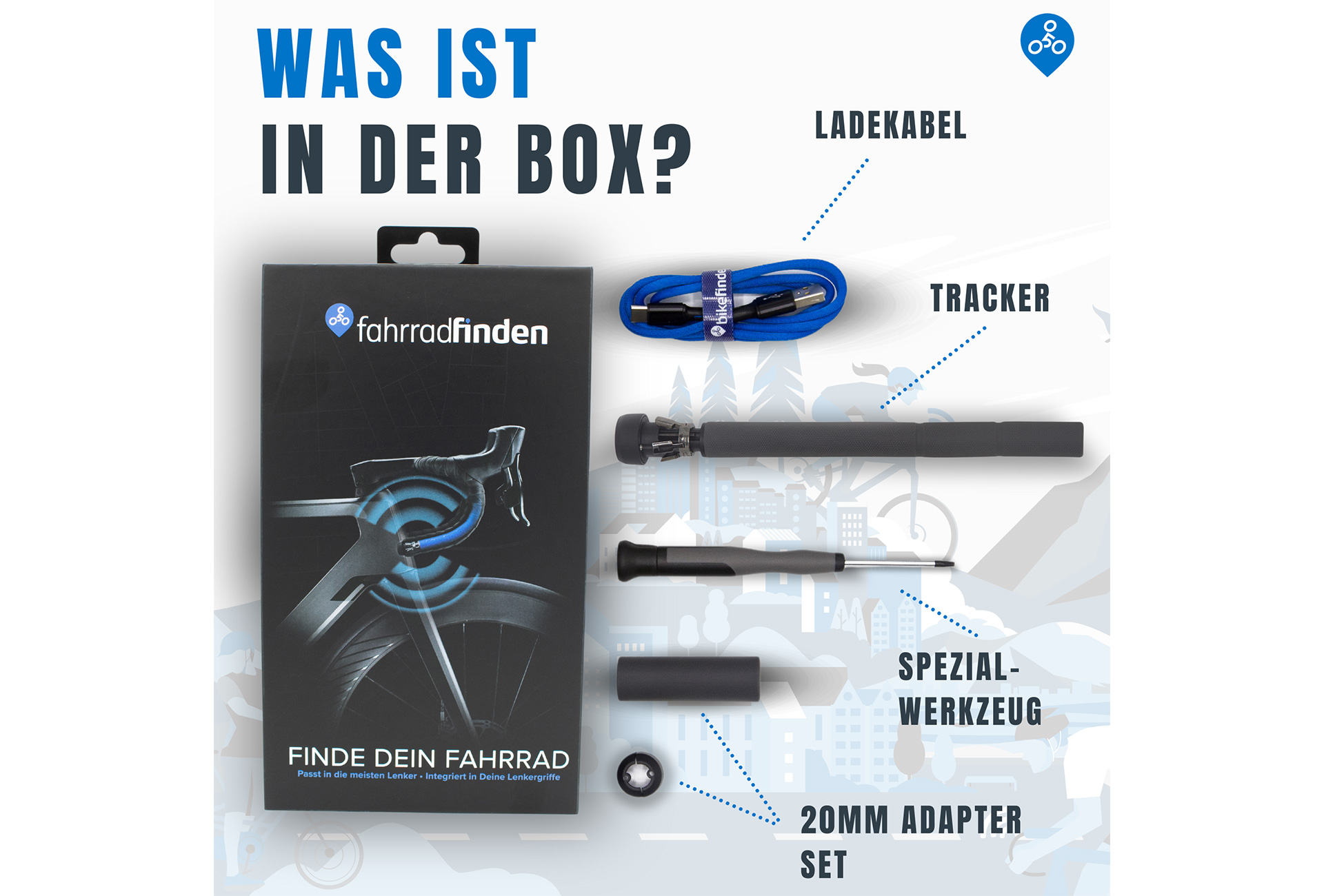GPS-Tracker Bike Finder